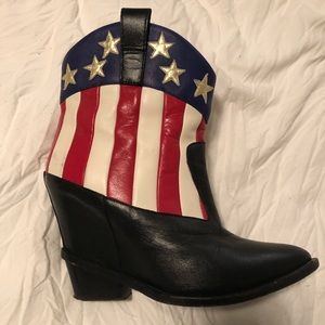 Giuseppe Zanotti American Flag Boots